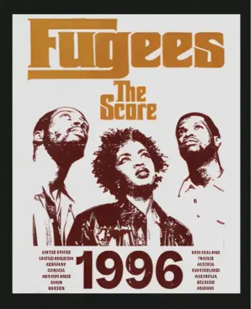 FUGEES 로린 힐 티셔츠 푸지스 R&B 재즈 서울 밴딩
