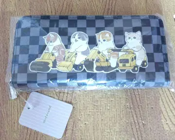 모프 샌드 mofusand 고양이 장지갑  블랙 컬러