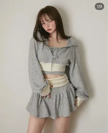 andmary Adalee 후드 세트 F 사이즈