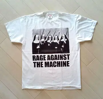 RAGE AGAINST THE MACHINE 레이지 밴드 티셔츠