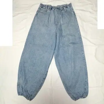 네온 사인 벌룬 밑단 조임 배럴 레그