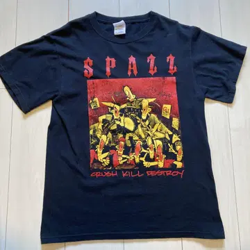 SPAZZ 그래픽 티셔츠 S 사이즈