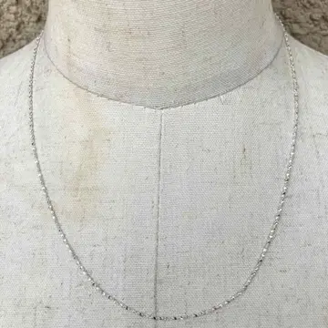 SILVER925 ROPE CHAIN NECKLACE/실버/목걸이