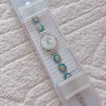 미사용 새상품! Swatch 컬러풀 손목시계 선물