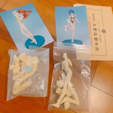 에반게리온 아스카 아야나미 레이 레진 키트 2개 세트 쿠루시마 제작소