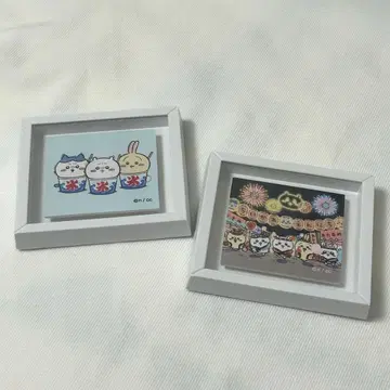 치이카와 엔니치 트레이딩 프레임 마그넷 2종 세트 치이카와 (먼작귀)
