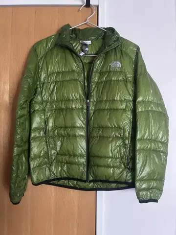 클리닝 완료 THE NORTH FACE 그린 다운 자켓 M