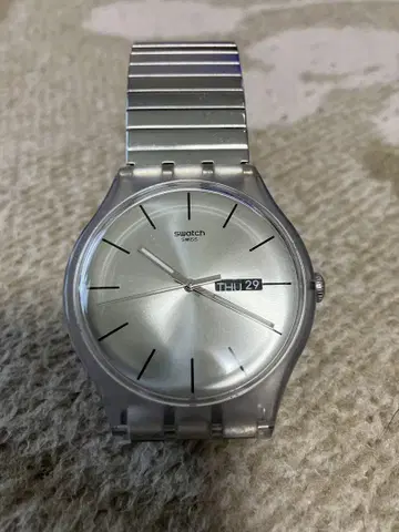 Swatch 손목시계 배터리 소모 새상품급