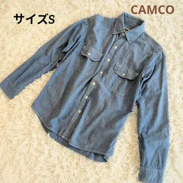CAMCO 캠코 긴팔 샴브레이 워크 셔츠 S
