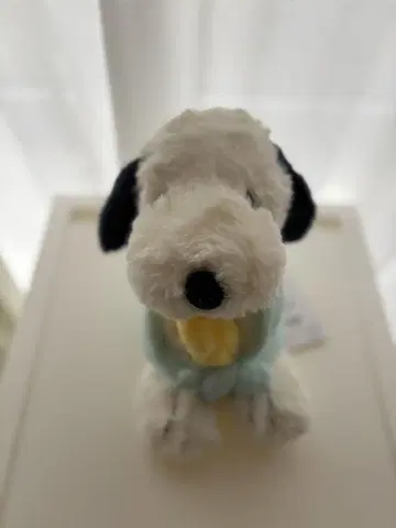 SNOOPY 봉제 인형 스카이블루 의상