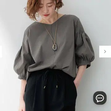 23구 [세탁 가능] 스무스 디자인 퍼프 슬리브 티셔츠 38