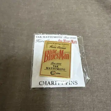 B'z 마츠모토 타카히로 Tour 2020 Bluesman 핀 배지
