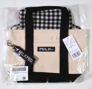 밀크 페도 MILKFED. 미니 복조리 토트백 화이트