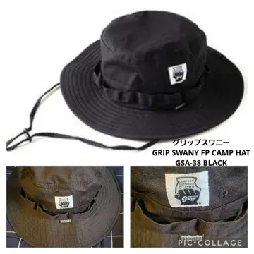 그립스와니 GRIP SWANY FPCAMP HAT GSA-38 블랙