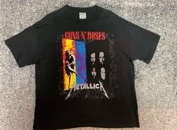 Guns N' Roses / Metallica 티셔츠 1992 투어