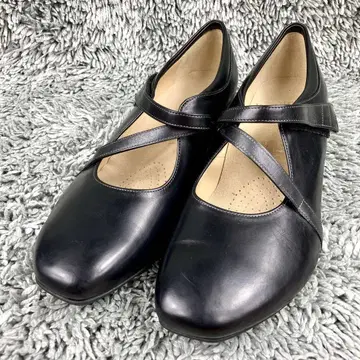 미사용급 vielHuld 느낌 풀투 네이비 22.5cm EEE
