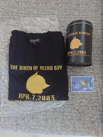 ASTRO BOY 티셔츠 F 사이즈 CD-ROM 포함