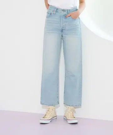 리바이스 RIBCAGE STRAIGHT ANKLE 25