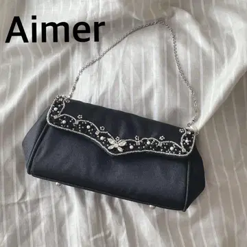 Aimer 에메 클러치백 체인백 블랙