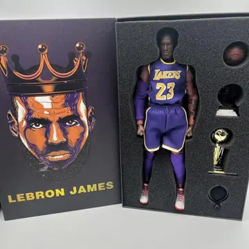 NBA 1/6 피규어 레브론 레이커스 검 엔터베이 핫토이즈