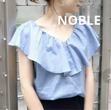 NOBLE 노블 바지 프릴 블라우스
