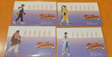 대 캡콤 전 엽서 스트리트 파이터 류 루크 제이미 춘리