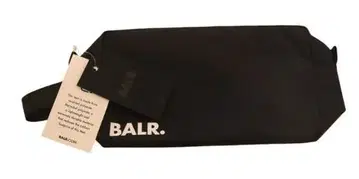 BALR. 보러 새상품 남성용 세컨드 백 샘플 블랙