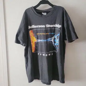 Jefferson Starship 티셔츠 블랙