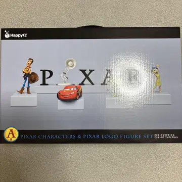 픽사 해피 복권 A상 픽사 캐릭터 & 픽사 로고 피규어 세트