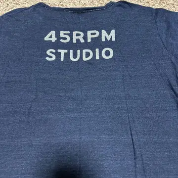 45RPM 인디고 티셔츠 사이즈 3
