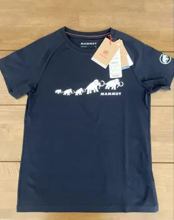 미사용 새상품 MAMMUT 티셔츠 S 사이즈 네이비 마무트 여성용