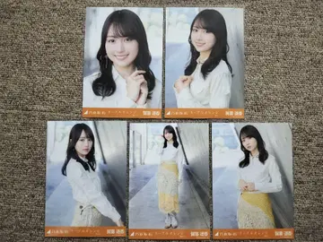 카키 하야카 네이블 오렌지 개별 브로마이드 5종 컴프