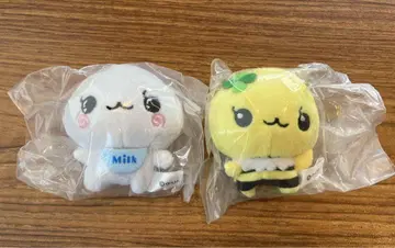 물방울 봉제 인형 키링 가챠가챠