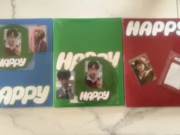 JIN HAPPY 앨범 3종 세트 미개봉 낱개 판매 가능