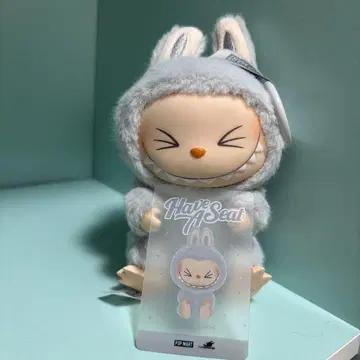 POP MART LABUBU HEHE 봉제 인형 2세대 정품