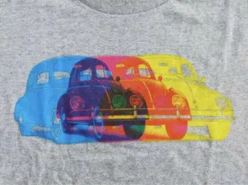 폭스바겐 VW 70주년 기념 티셔츠 M 사이즈 그레이