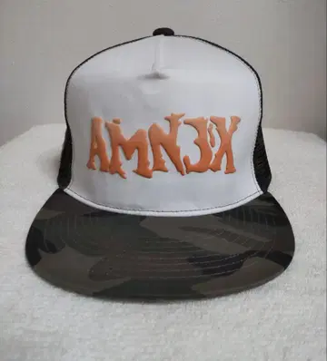 히라모토 렌 AMNJX 메쉬 캡 카모 패턴
