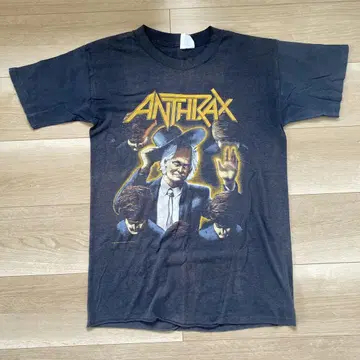 ANTHRAX 1987년 빈티지 월드 투어 T USA제 M 사이즈