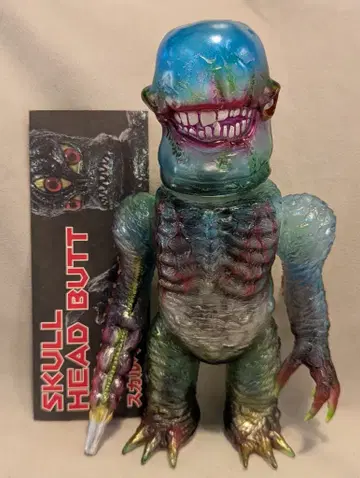 SKULL HEAD BUTT GNAW-X 클리어 성형/내장 축광 성형