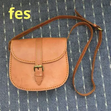 fes 가죽 숄더백