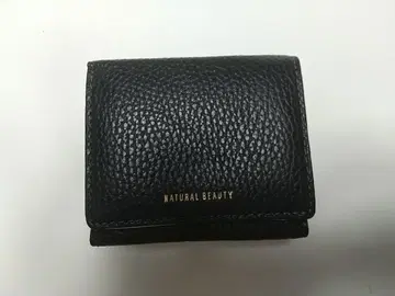 B300M NATURAL BEAUTY 세레네 블랙 3단 폴더형 지갑
