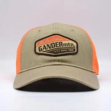 GANDER 간더 마운틴 아웃도어 자수 메쉬 캡 구제 의류