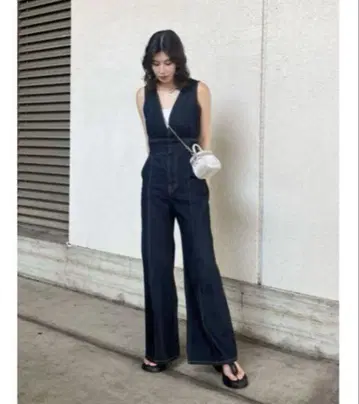moussy 데님 올인원