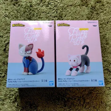 Fluffy Puffy 숏 캣 & 오차네코 세트