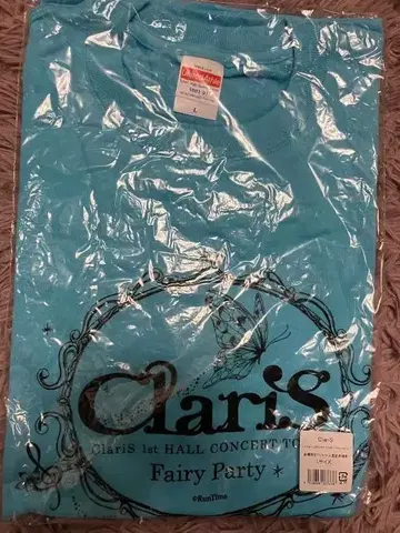 ClariS 1st 홀 콘서트 Fairy Party 회장 한정판 티셔츠