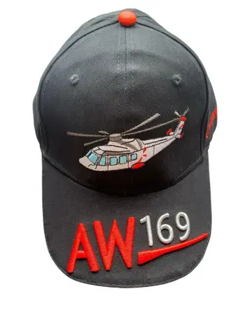 AW169 헬리콥터 캡 그레이