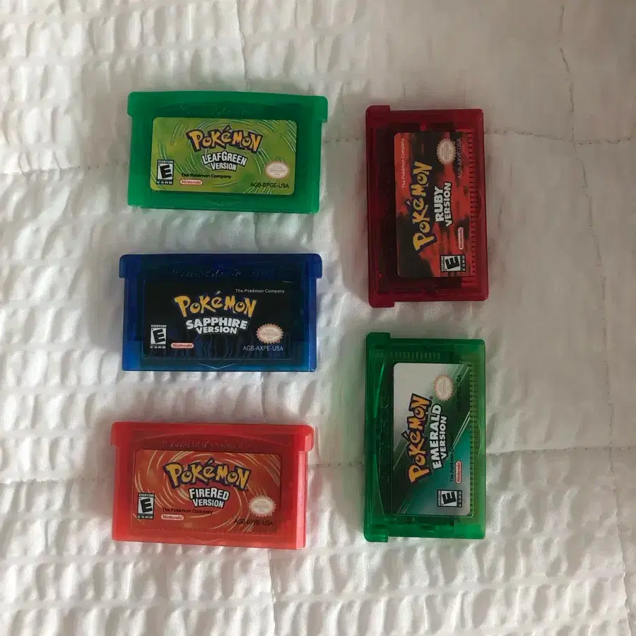 Play Pokemon Sapphire Pokemon Emerald Remake Switch Bulk GBA