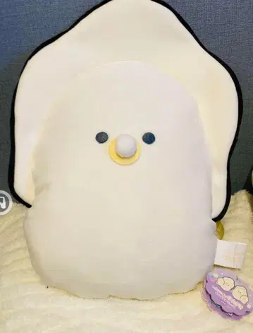 둥근 눈의 나마가키 봉제 인형 백팩