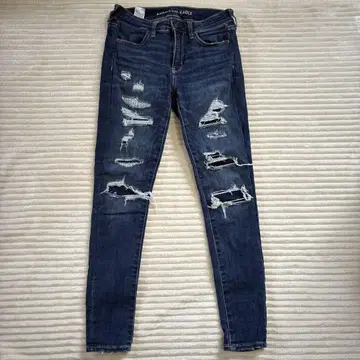 AMERICAN EAGLE 데미지 스키니 데님