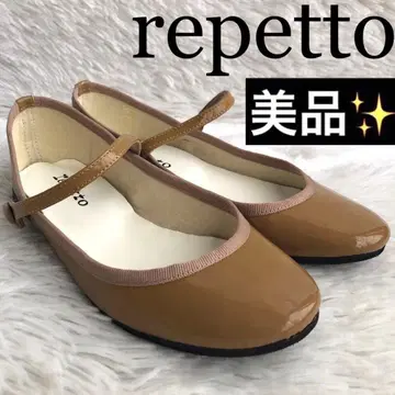 펌프스 23 레페토 스트랩 플랫슈즈 에나멜